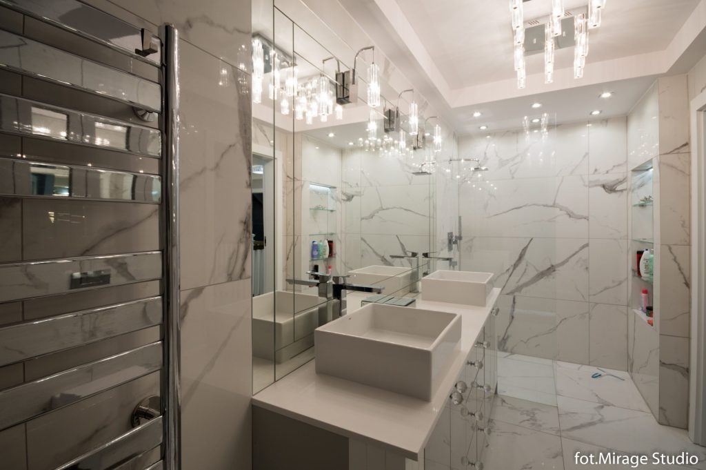 Szczypta złota - projekt wnętrza domu 120m2 w Białymstoku