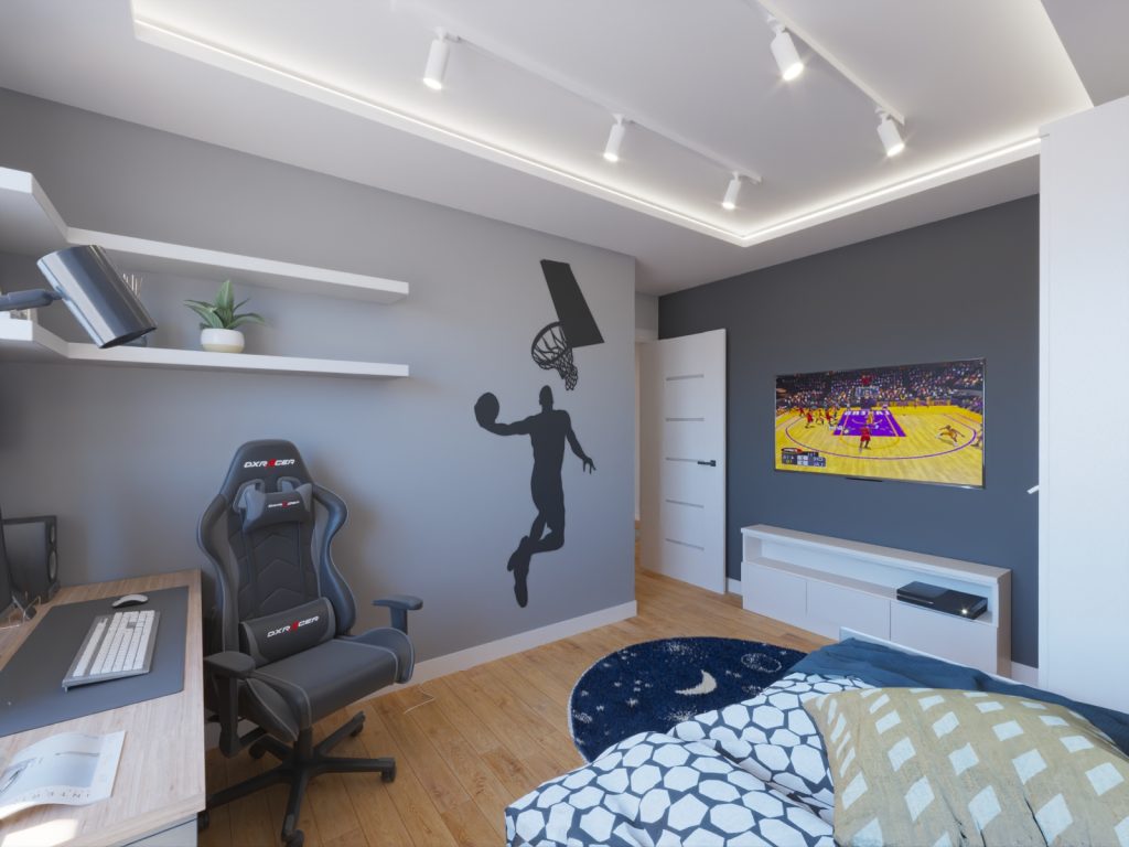 Projekt pokoju dziecięcego dla chłopca