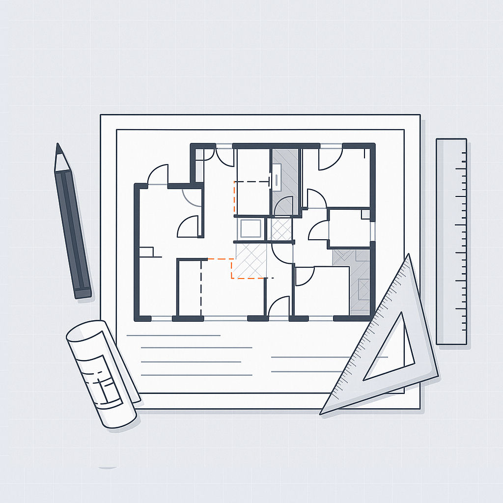 projekt wnętrz wykonawczy